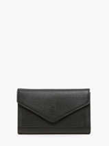 Leather Madras Wallet Purse Etrier Silver madras EMAD469
