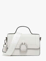 Small Leather Altesse Crossbody Bag Etrier White altesse EALT048S