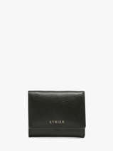 Leather Tradition Coin Purse Etrier Black tradition ETRA095S