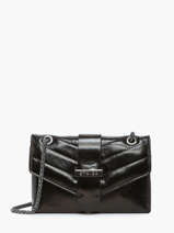 Crossbody Bag Jana Amour Leather Etrier Black jana amour EJAM002R