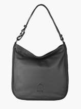 Shoulder Bag And Strap Balade Leather Etrier Black balade EBAL16