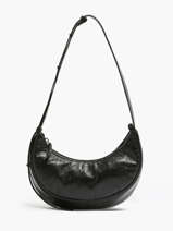 Sac Bandoulire Sosoomao Cuir Etrier Noir sosoomao ECSO057S