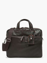 Leather Foulonn Business (back)pack Etrier Brown foulonne EFOU8122