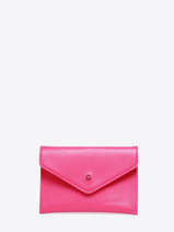 Leather Document Holder Madras Etrier Pink madras EMAD054