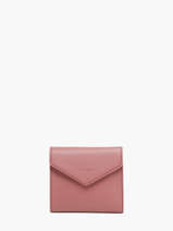 Card Holder Leather Etrier Pink paris EPAR113