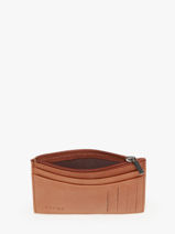 Kredietkaarthouder Oil Leder Etrier Bruin oil EOIL5004-vue-porte