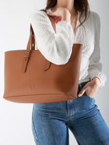 Schoudertas Cavalier Leder Etrier Beige cavalier ECLR127M-vue-porte