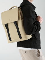 Sac à Dos Business Impulsion 1 Compartiment + Pc 15" Etrier Beige impulsion EIMP8221-vue-porte