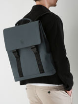 Sac à Dos Business Impulsion 1 Compartiment + Pc 15" Etrier Bleu impulsion EIMP8221-vue-porte