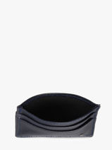 Kaarthouder Leder Madras Etrier Blauw madras EMAD011-vue-porte