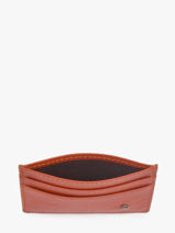 Kaarthouder Leder Madras Etrier Oranje madras EMAD011-vue-porte