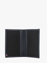 Documentenhouder Madras Leder Etrier Blauw madras EMAD429-vue-porte