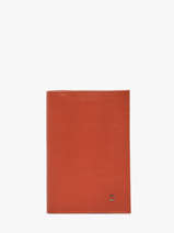Documentenhouder Madras Leder Etrier Oranje madras EMAD429