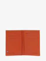 Kaarthouder Madras Leder Etrier Oranje madras EMAD013-vue-porte