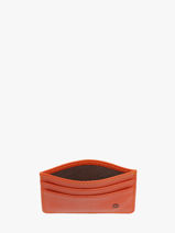 Kaarthouder Leder Madras Etrier Oranje madras EMAD011-vue-porte