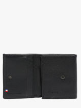 Portemonnee Madras Leder Etrier Blauw madras EMAD097-vue-porte