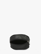 Portemonnee Madras Leder Etrier Zwart madras EMAD043-vue-porte