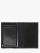 Documentenhouder Madras Leder Etrier Blauw madras EMAD429-vue-porte