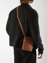 Cross Body Tas Spider Etrier Bruin spider ESPI728S-vue-porte
