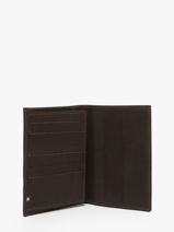 Portefeuille Oil Leder Etrier Bruin oil EOIL528-vue-porte