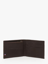 Portfeuille Oil Leder Etrier Bruin oil EOIL102-vue-porte