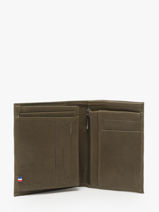 Portefeuille Met Portemonnee Oil Leder Etrier Groen oil EOIL142-vue-porte