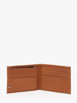 Portfeuille Oil Leder Etrier Bruin oil EOIL102-vue-porte