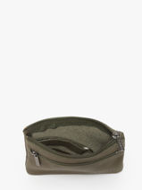 Portemonnee Oil Leder Etrier Groen oil EOIL612-vue-porte