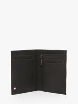 Portefeuille Met Portemonnee Oil Leder Etrier Zwart oil EOIL5007-vue-porte