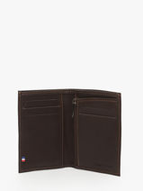 Portefeuille Met Portemonnee Oil Leder Etrier Bruin oil EOIL5007-vue-porte