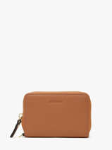 Portemonnee Equestre Leder Etrier Beige equestre EEQT096M