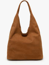 Hobo L Cavalier Nubuck Leather Etrier Beige cavalier nubuck ECAN154L