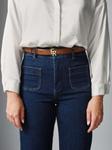 Verstelbare Riem Altair Etrier Bruin altair EALA414C-vue-porte