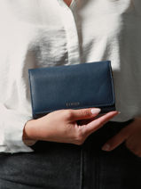 Portefeuille M Tradition Leder Etrier Blauw tradition ETRA095M-vue-porte