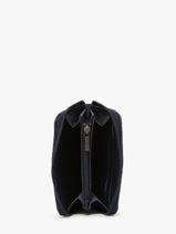 Portemonnee Leder Etrier Blauw madras EMAD900-vue-porte