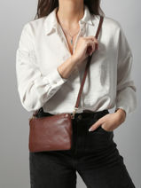 Sac Bandoulière Tradition Cuir Etrier Marron tradition ETRA0141-vue-porte