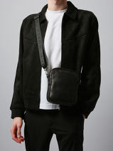 Sac Bandoulière Etrier Noir tolosa ETOL704M-vue-porte