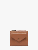 Portemonnee Madras Leder Etrier Bruin madras EMAD810