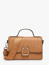 Cross Body Tas S Altesse Leder Etrier Bruin altesse EALT048S