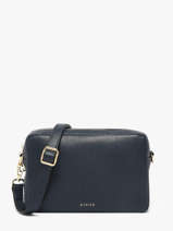 Shoulder Bag Tradition Leather Etrier Blue tradition ETRA141M