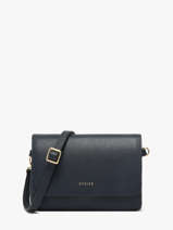 Cross Body Tas Tradition Leder Etrier Blauw tradition ETRA207S