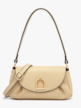 Shoulder Bag Shadow Leather Etrier Beige shadow ESHA163S