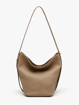 Shoulderbag Backpack M Cavalier Leather Etrier Beige cavalier ECLR126M