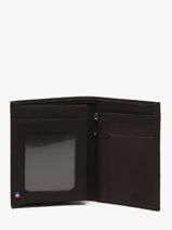 Portefeuille Met Kaarthouder Oil Leder Etrier Zwart oil EOIL5016-vue-porte