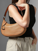 Sac Port� �paule M Altesse Cuir Etrier Marron altesse EALT017M-vue-porte