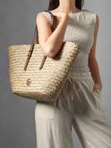 Shoulder Bag Shetland Etrier Beige shetland ESHE268L-vue-porte