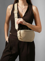 Heuptasje Torsade Leder Etrier Beige torsade ETOS022M-vue-porte