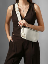 Heuptasje Torsade Leder Etrier Wit torsade ETOS022M-vue-porte