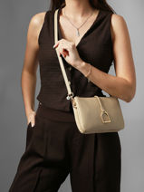 Crossbody Bag Torsade Leather Etrier Beige torsade ETOS0142-vue-porte