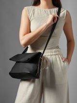 Cross Body Tas Cavalier Leder Etrier Zwart cavalier ECLR135M-vue-porte